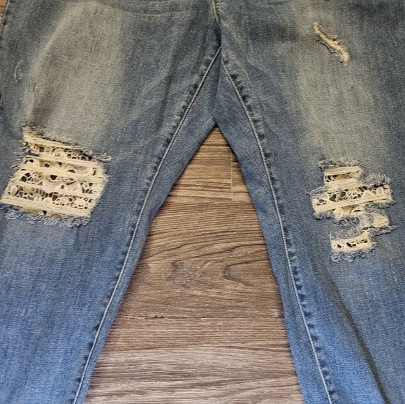 Inc Plus Boyfriend Tummy Control Jeans 20W - Picture 3 of 9